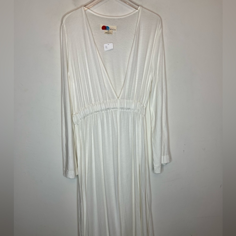 Free people beach cover up dress. Size Large.